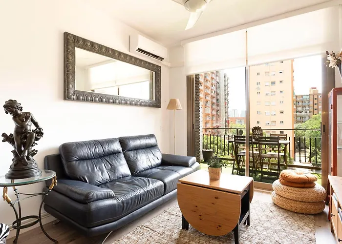 Cozy Apartment Near Fira Gran Via With Ac
